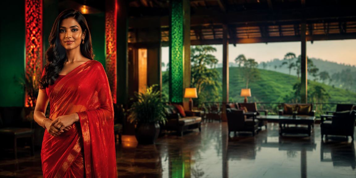 সিলেটে শাড়ি পরা নারী মোবাইলে rainbet পেমেন্ট করছেন